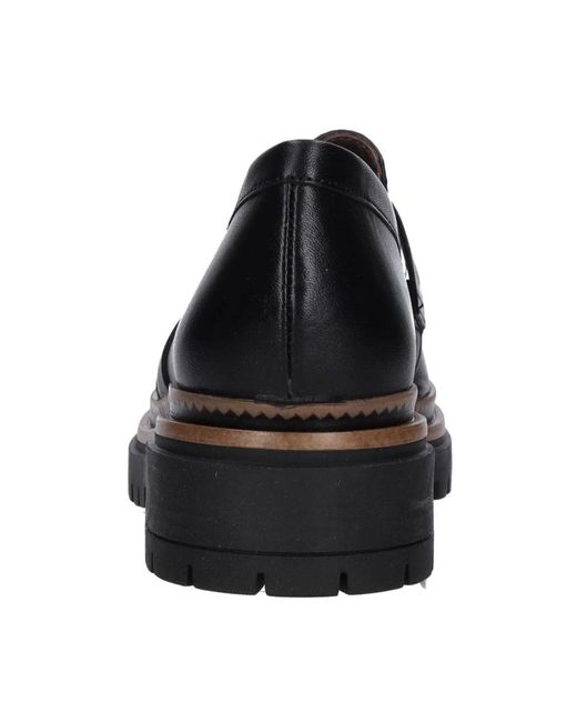 Mjus Schoenen ,Zwart ,Leer Derek Loafers in het Black