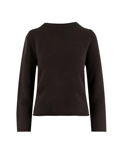 Allude Black Cashmere Knitwear