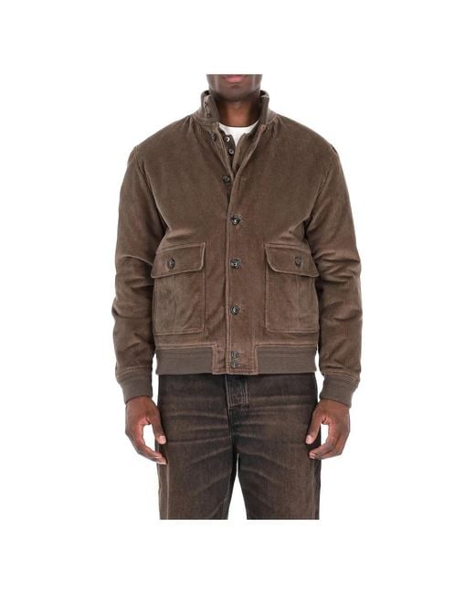 Valstar Brown Bomber Jackets for men
