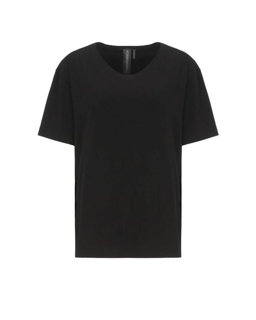 Norma Kamali T-Shirts in het Black
