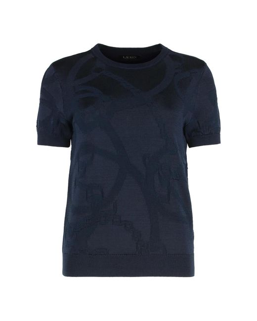 Ralph Lauren Blue Round-Neck Knitwear