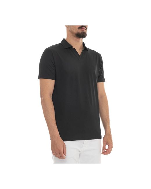 Peuterey Black Polo Shirts for men