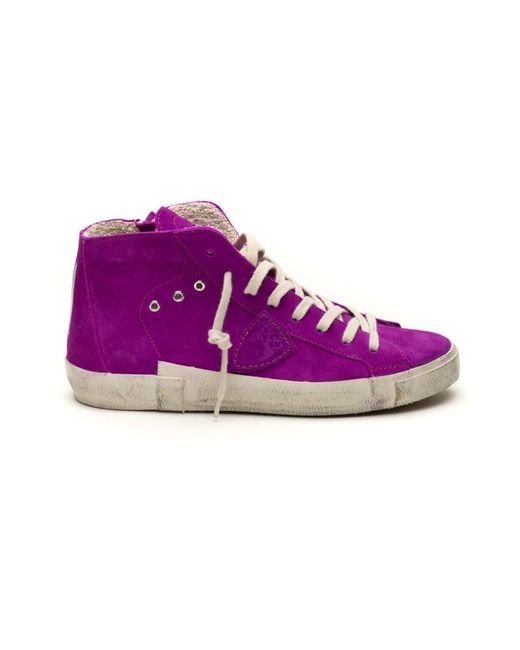 Philippe Model Purple Sneakers