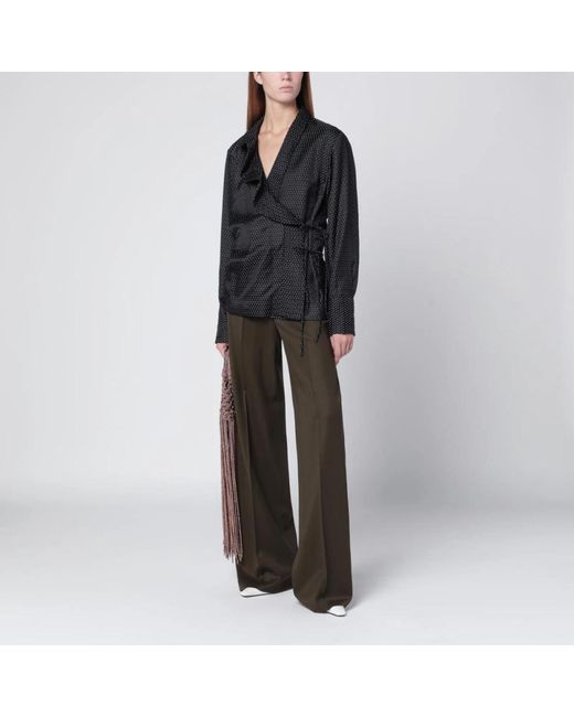 Dries Van Noten Black Shirts