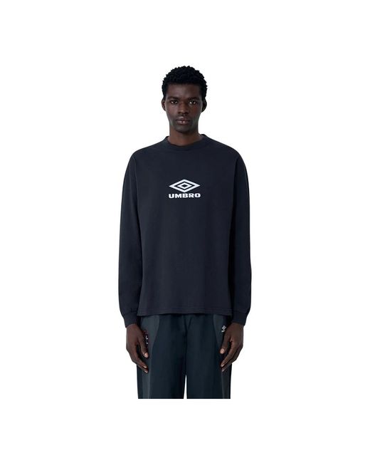 Long Sleeve Tops di Umbro in Blue da Uomo