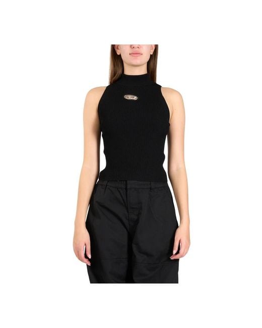 DIESEL Turtlenecks in het Black