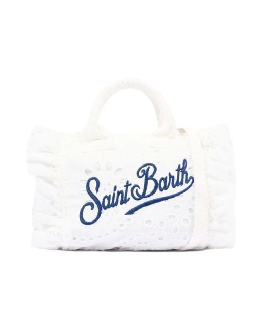 Mc2 Saint Barth Blue Mini Bags