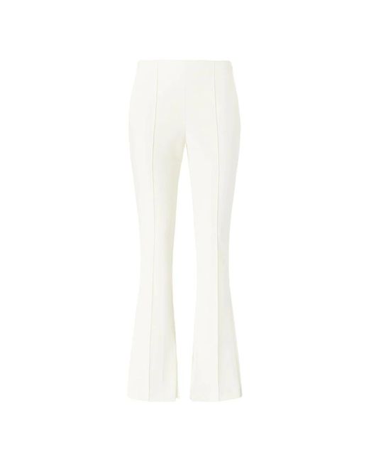 Genny Wide Trousers in het White