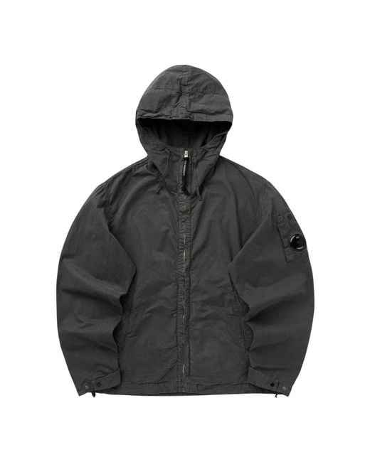C P Company Black Light Jackets for men