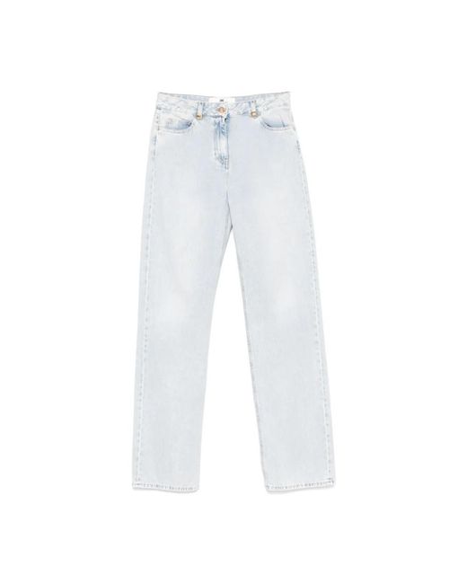 Elisabetta Franchi Blue Slim-Fit Jeans