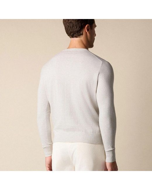 Brooks Brothers Gray Round-Neck Knitwear for men