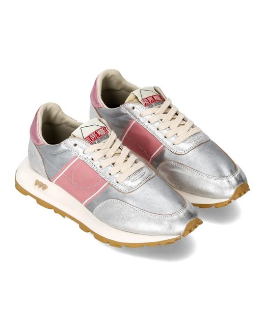 Philippe Model Schoenen ,Veelkleurig ,Katoen Sneakers Tour Running in het Pink