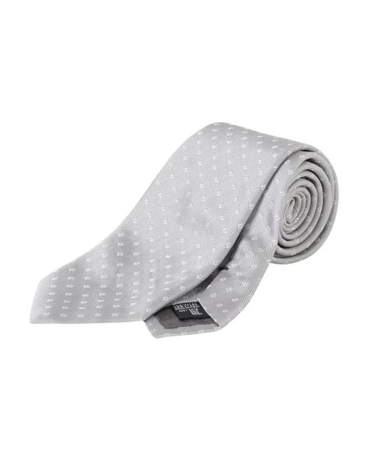 Emporio Armani Gray Ties for men