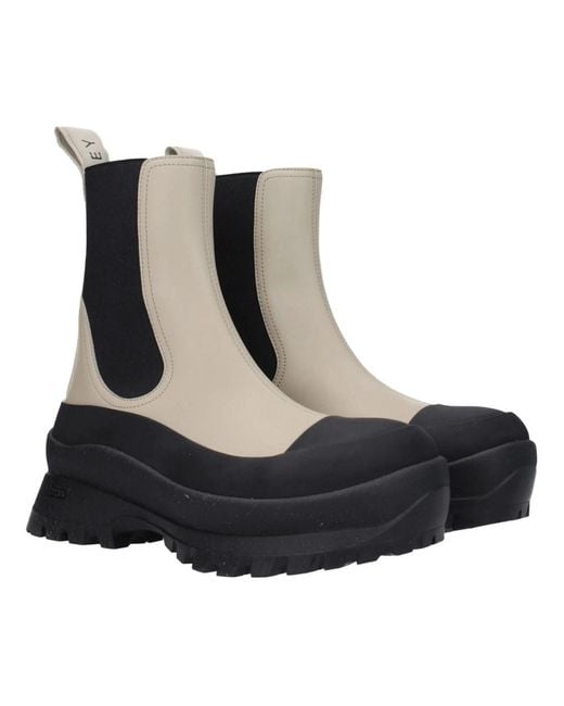 Stella McCartney Chelsea Boots in het Black