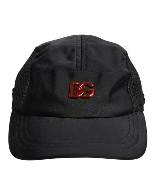 Dolce & Gabbana Black Hats & Caps for men