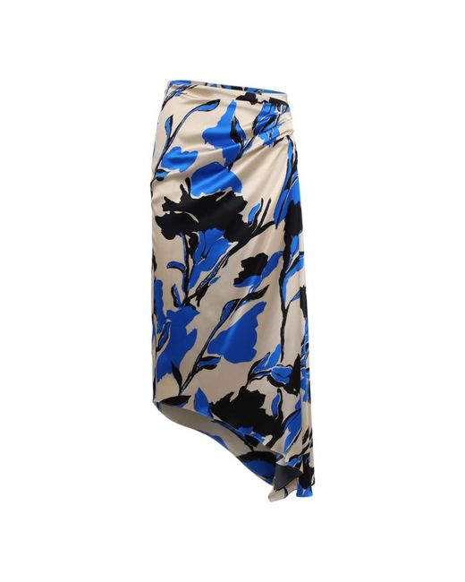 Max Mara Blue Midi Skirts