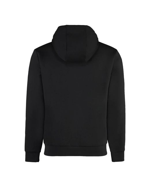 EA7 Black Zip-Throughs for men