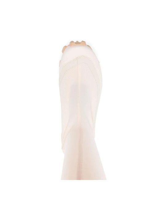 Salomon White Over-Knee Boots