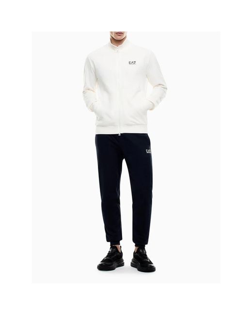 Training Sets EA7 de hombre de color White