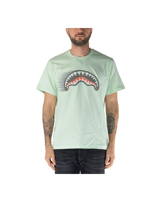 Sprayground Green T-Shirts for men