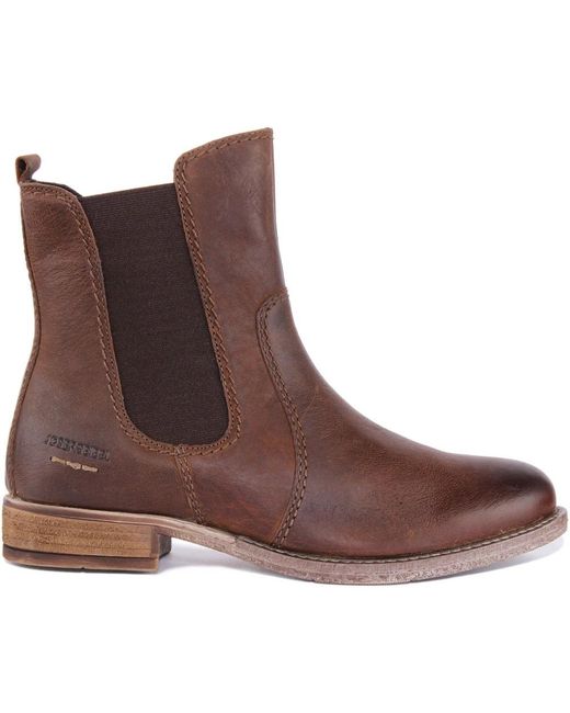 Josef Seibel Brown Chelsea Boots