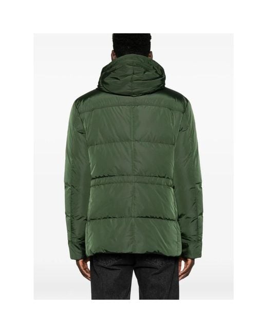 Peuterey Green Parkas for men