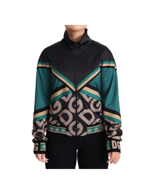 Dolce & Gabbana Green Bomber Jackets