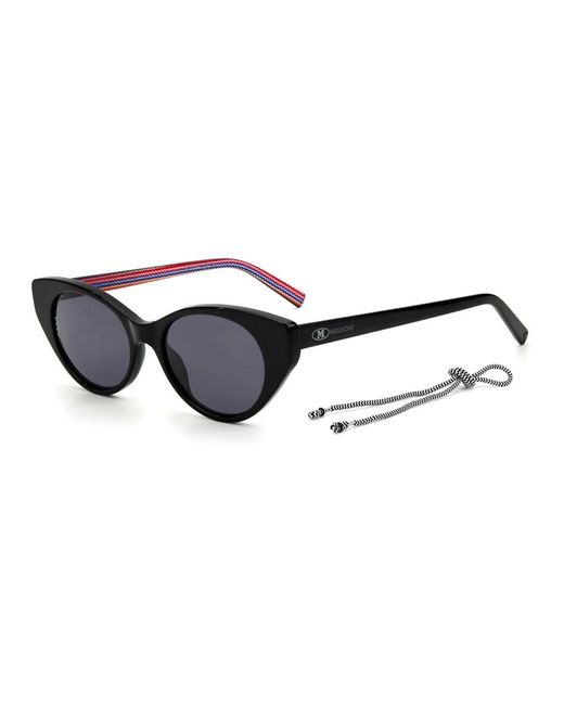 M Missoni Black Sunglasses