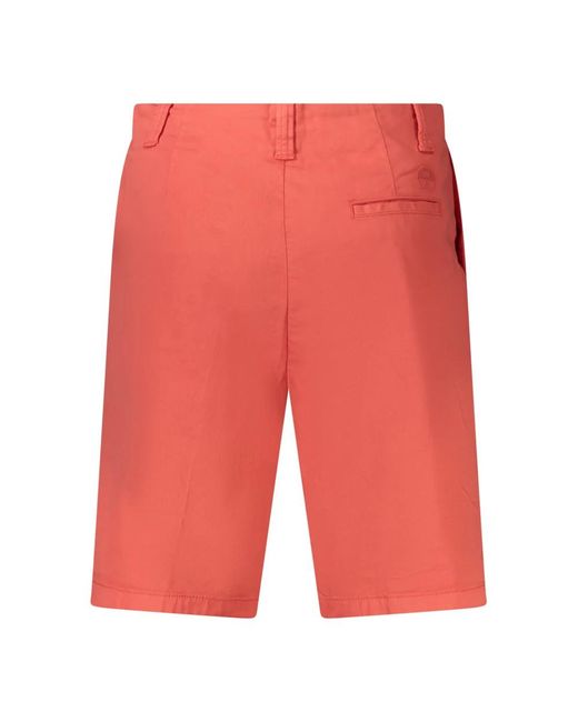 North Sails Red Casual Shorts for men