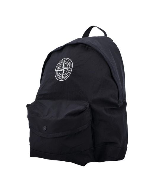 Stone Island Backpacks in het Black voor heren