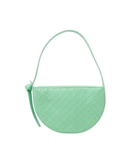 Shoulder Bags di Bottega Veneta in Green