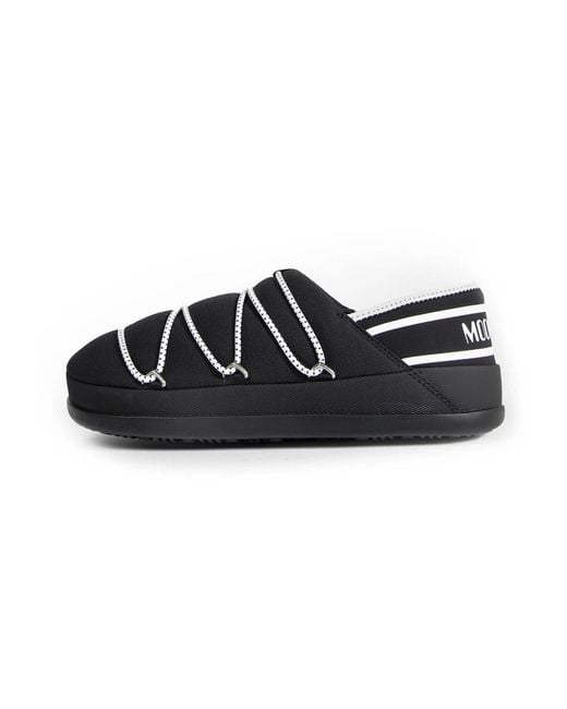 Moon Boot Black Clogs