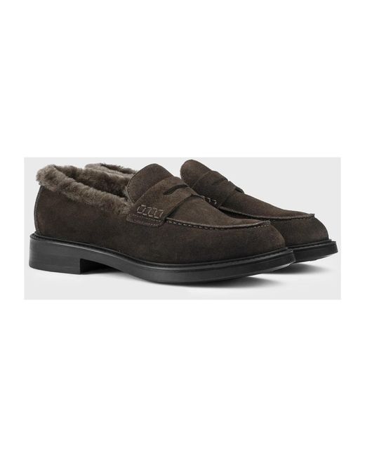 Doucal's Black Loafers