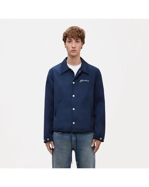 flâneur Light Jackets in het Blue voor heren