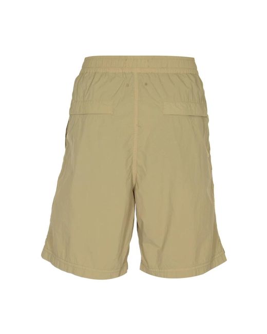 Stone Island Green Casual Shorts for men