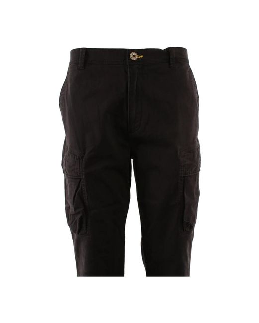 Parajumpers Black Straight Trousers for men