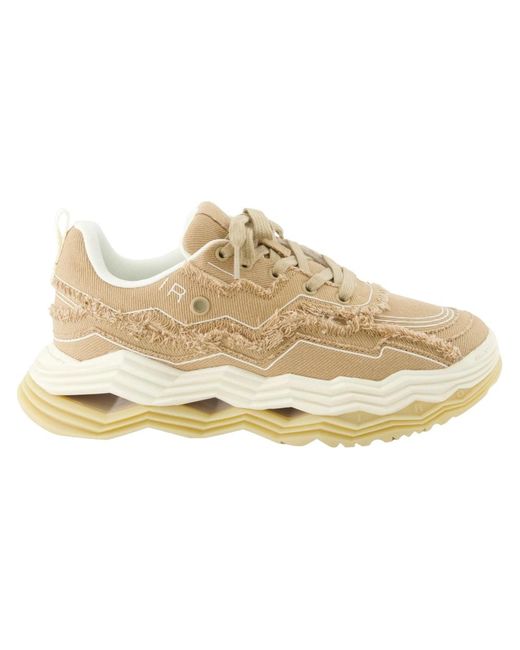 IRO Natural Canvas wave sneakers