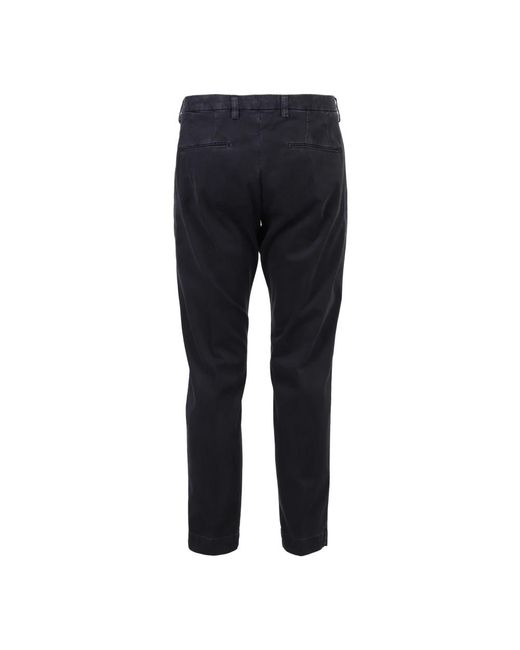 Entre Amis Blue Slim-Fit Trousers for men