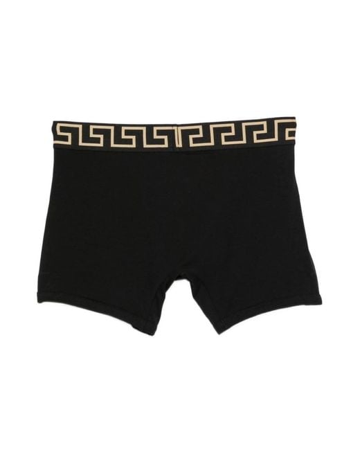 Bottoms Versace de hombre de color Black