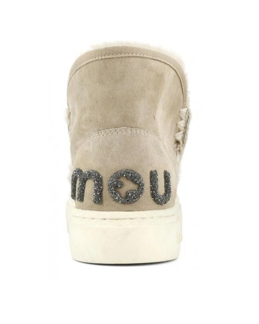 Mou Natural Winter Boots