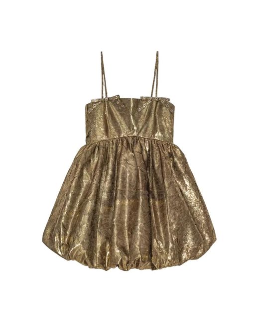 Ganni Brown Party Dresses
