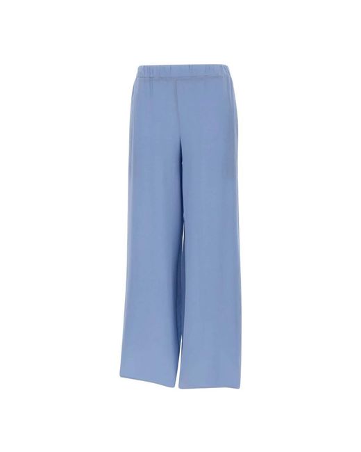 Kangra Blue Straight Trousers