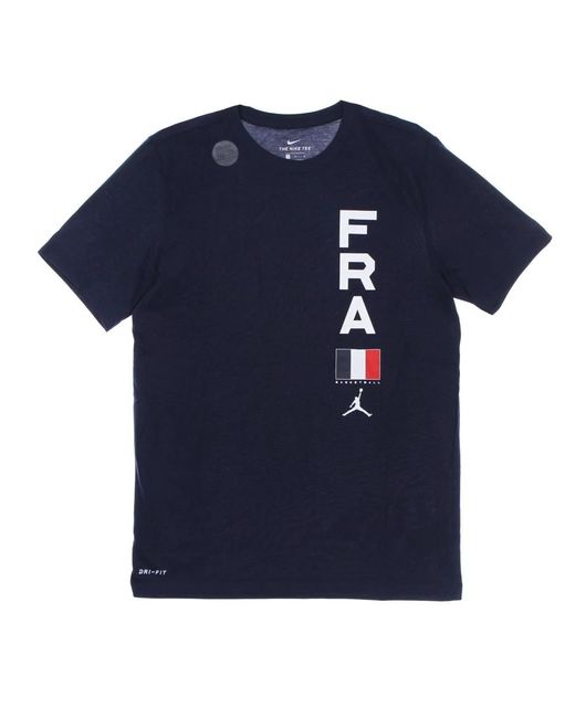 Nike T-Shirts in het Blue voor heren