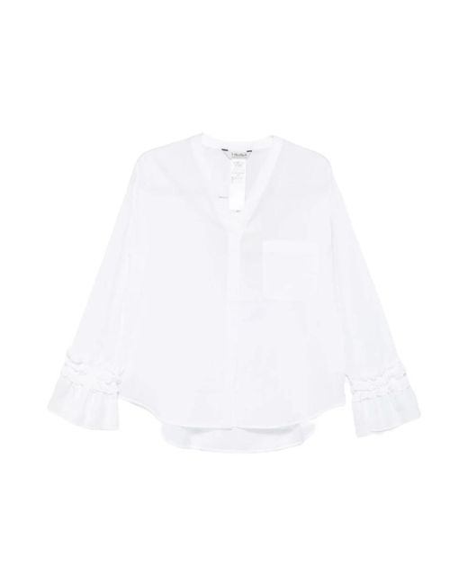 Shirts Max Mara de color White