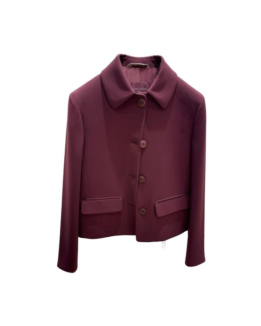 Ermanno Scervino Purple Blazers