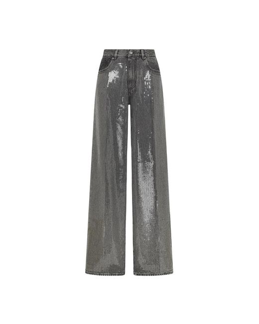 Nine:inthe:morning Gray Wide Trousers