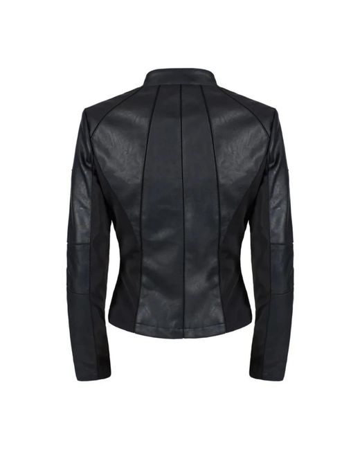 Yes Zee Black Leather Jackets