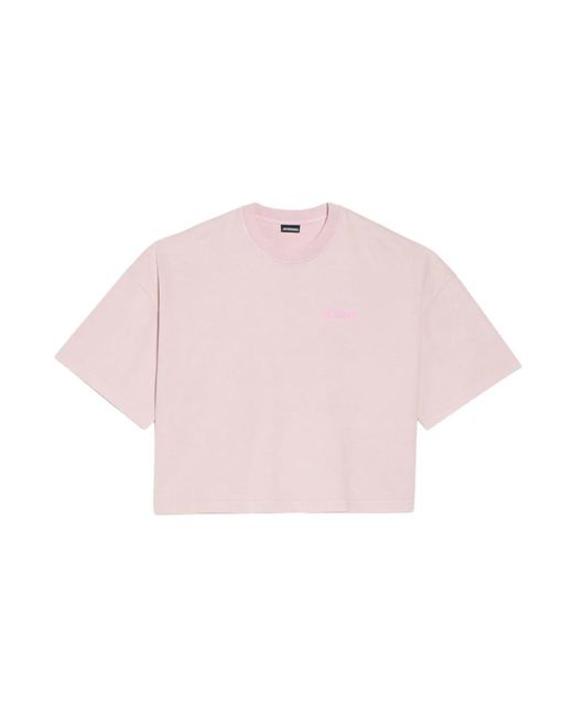 Jacquemus Pink T-Shirts for men