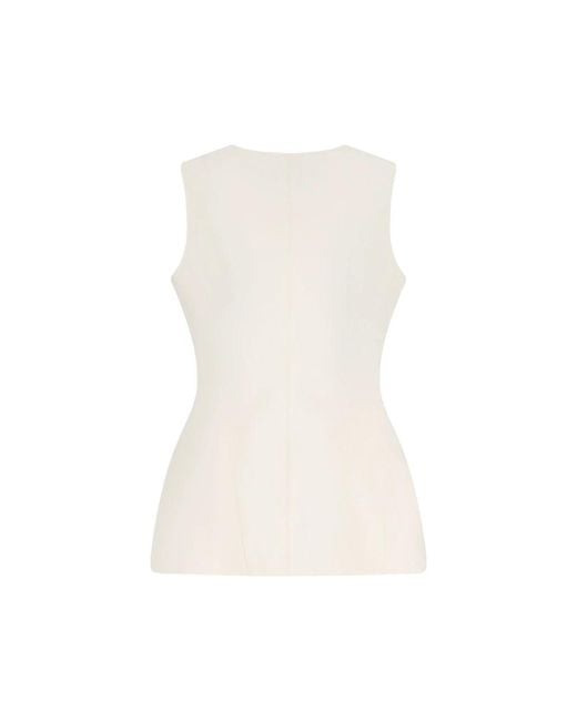 Vests di Mugler in White