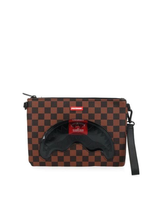 Sprayground Shark Crossover Clutch in Black für Herren